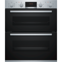 NBS533BS0B Bosch Series 4 NBS533BS0B Built-Under Electric Double Oven - Stainless Steel