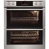 AEG NC4013001M Fanned Electric Built-under Double Oven Stainless Steel