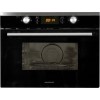 Nordmende NM451IX Black And Stainless Steel 45cm Compact Height Full Combination Microwave And Convection