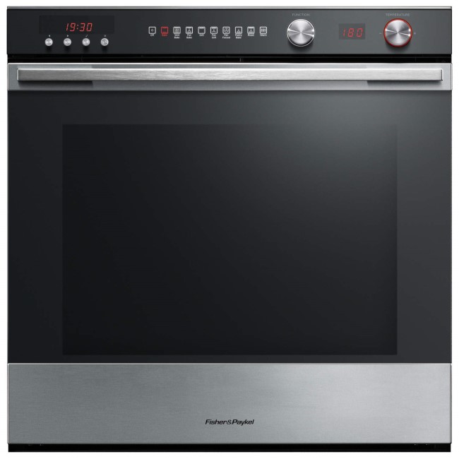 Fisher & Paykel OB60SL9DEX1 80828 Nine Function 77L Electric Built-in Single Oven - Stainless Steel