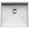Reginox ONTARIO-50X40 Large Square 1.0 Bowl Undermount Stainless Steel Sink