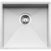 Reginox ONTARIO45X40 Large Square 1.0 Bowl Undermount Stainless Steel Sink