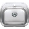 Reginox ORLANDO-L Large 1.0 Bowl Integrated Stainless Steel Sink With Tap Deck
