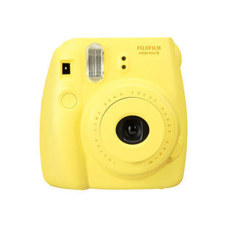Fuji Instax Mini 8 Yellow Instant Camera