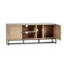 Large Oak TV Stand with Storage - TV's up to 64" - Padstow
