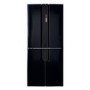 CDA PC88BL Freestanding Four Door Fridge Freezer Black