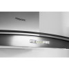 GRADE A1 - Hotpoint PHGC75FABX 70cm Chimney Cooker Hood Stainless Steel With Curved Glass Canopy