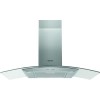 Hotpoint PHGC95FABX 90cm Chimney Cooker Hood Stainless Steel With Curved Glass Canopy