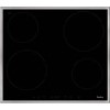 Amica PI6540TG Touch Control 60cm Four Zone Induction Hob Stainless Steel Frame