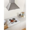 Indesit PIM604WH 60cm Four Zone Sealed Plate Hob White