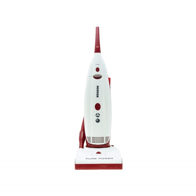 GRADE A1 - Hoover PU71PU01001 Purepower 700W Bagged Upright Vacuum Cleaner White and Red