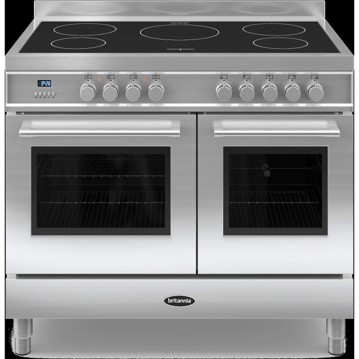 Britannia RC10TIQLS Q Line Twin Oven 100cm Electric Range Cooker