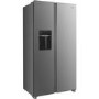 TCL 513 Litre Side-By-Side American Fridge Freezer - Stainless Steel