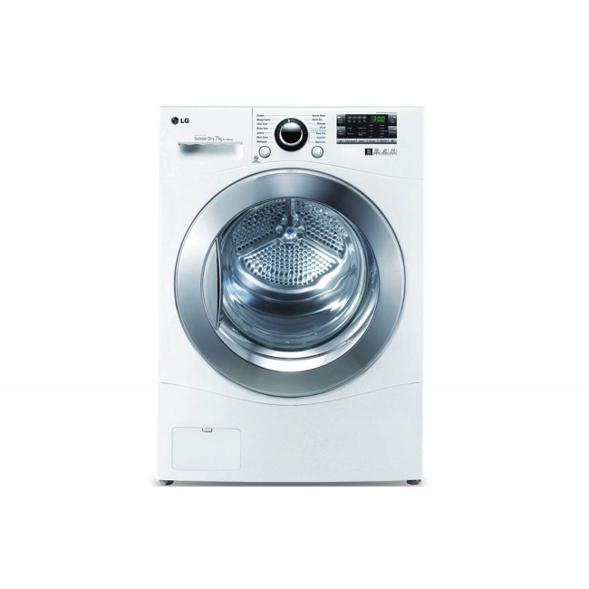 LG RC7066A2Z  7kg Freestanding Condenser Tumble Dryer - White