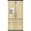GRADE A3  - Rangemaster 10814 DXD15 American Fridge Freezer With Water Dispenser Cream
