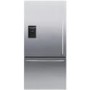 Fisher & Paykel RF522WDLUX4 445 Litre Freestanding Fridge Freezer 70/30 Split Water Dispenser 80cm Wide - Stainless Steel