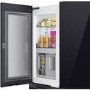 Refurbished Samsung Bespoke RF65A967622 647 Litre American Fridge Freezer with Beverage Centre Black