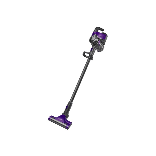 Russell Hobbs RHHS2201 Lithium Cordless Hand Stick Vacuum Cleaner - Grey and Purple