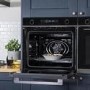 Russell Hobbs Electric Single Oven & Microwave - Black