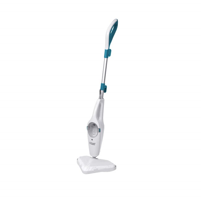 Russell Hobbs RHMSM3002 Steam & Clean 11 in 1 Multifunctional Steam Mop White And Turqoise