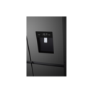 TCL 466 Litre Four Door American Fridge Freezer with Water Dispenser - Grey