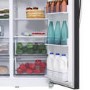 Hisense RS723N4WC1 Side By Side American Fridge Freezer With Water Dispenser Stainless Steel Effect Doors