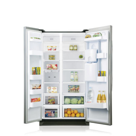 Samsung RSA1RTMG1 520L Frost Free American Freestanding Fridge Freezer - Grey