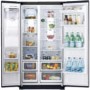 Samsung RSH7UNBP1 H-series Side By Side Fridge Freezer With Ice & Water Dispenser - Black