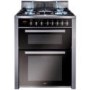 GRADE A2 - Light cosmetic damage - CDA RV701SS Double Oven 70cm Dual Fuel Range Cooker Stainless Steel