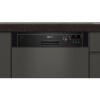 Neff S41E50S1GB 12 Place Semi Integrated Dishwasher - Black Control Panel