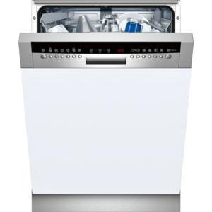 NEFF S42M69N0GB 13 Place Semi Integrated Dishwasher With Stainless Steel Panel