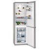 AEG S83520CMX2 A++ Frost Free Freestanding Fridge Freezer Silver With Stainless Steel Doors