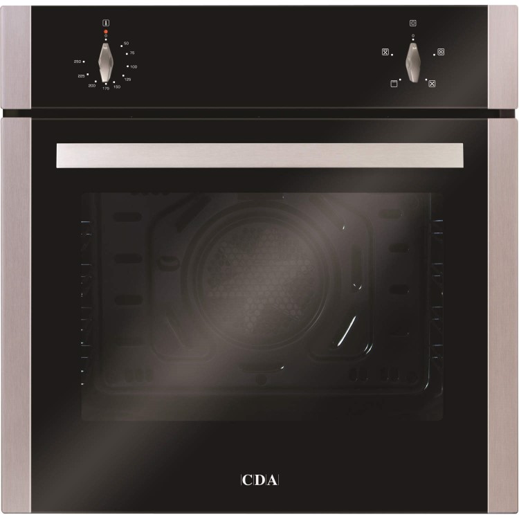CDA SC212SS Four Function Electric Built-in Single Fan Oven - Stainless Steel