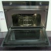 Smeg SC45M2 Linea 45cm High Built In Microwave Oven With Grill - Stainless Steel