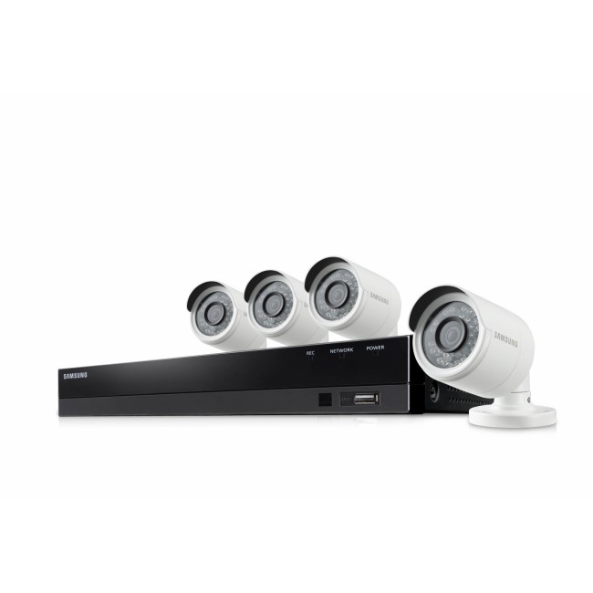 Samsung CCTV System - 8 Channel 1080p DVR with 4 x 1080p Cameras & 1TB HDD