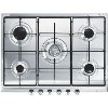 Smeg SE70S-6 Classic Five Burner 70cm Gas Hob with Enamelled Pan Supports