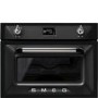 Smeg SF4920MCN Victoria 45cm Height Compact Combination Multifunction Microwave Oven Black