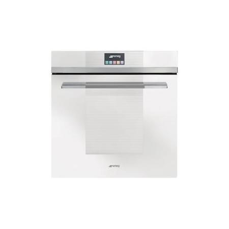 Smeg SFP140BE Linea Pyrolytic Multifunction Electric Built-in Single Oven With Touch Control White
