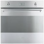 Smeg SFP390X-1 Classic Multifunction Maxi Plus Stainless Steel Electric Built-in Single Oven With Pyrolytic Cleaning