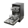Hotpoint SIUF22111K Freestanding Slimline Dishwasher Black