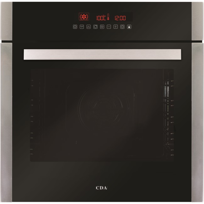 CDA SK510SS Eleven Function Electric Single Oven Stainless Steel With Pyrolytic Cleaning