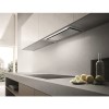 Elica SLEEK-80-WH Sleek Stainless Steel And White Glass Canopy Cooker Hood For An 80cm Cupboard