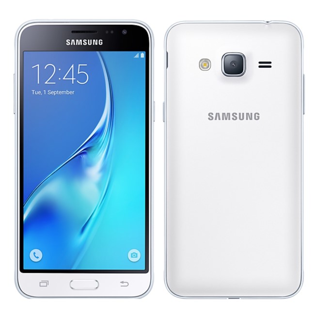 GRADE A1 - Samsung Galaxy J3 White 2016 5 Inch  8GB 4G Unlocked & SIM Free