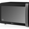 Swan Retro Digital SM22030BN 20L 800W Freestanding Microwave - Black
