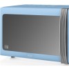 Swan SM22080BLN 25L 900W Retro Design Freestanding Digital Combination Microwave in Blue