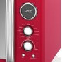 Swan Retro Digital SM22080RN 25L 900W Freestanding Microwave Oven - Red
