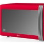 Swan Retro Digital SM22080RN 25L 900W Freestanding Microwave Oven - Red