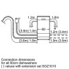 Bosch SMI50C05GB Classixx 12 Place Semi Integrated Dishwasher