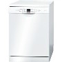 Bosch SMS53M02GB ActiveWater 13 Place Freestanding Dishwasher White