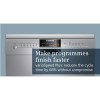 Siemens SN26M892GB 14 place Freestanding Dishwasher in silver inox